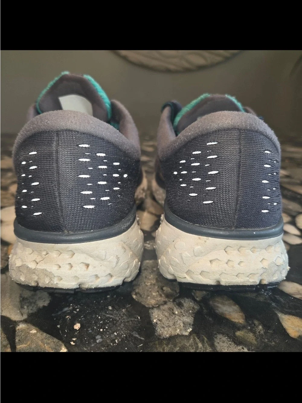 Brooks Glycerin 16 Women's Running Shoes Gray Teal Athletic Sneakers Size 11 - Picture 4 of 7